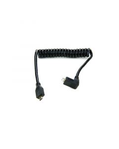 Atomos Right-Angle Micro HDMI auf Micro HDMI Spiralkabel