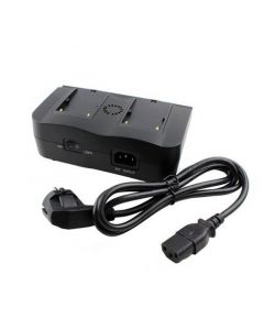 AXCOM Doppel-Tischladegerät für Akku LP-E6