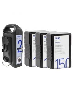 Bebob VS2 Ladegerät und 3x V150 Akkus Bundle