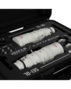 DZOFILM Catta Zoom 2-Lens Kit 35-80/70-135 T2.9 White Cine-Zoom