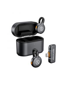 Hollyland LARK M2S Duo Wireless Microphone mit LED-Display