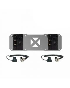 SHAPE Gold-Mount Plates und Kabel für Atomos Sumo Battery Plate Stromversorgung