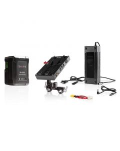 SHAPE 98 Wh Battery Kit D-Box Camera Power and Charger for Blackmagic URSA Mini