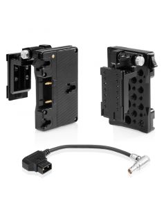 SHAPE Gold Mount pivoting battery plate for RED Komodo Push-Button-System