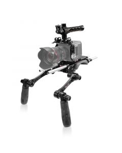 SHAPE RED Komodo Camera Cage, Shoulder Baseplate with Handles Rig Bundle
