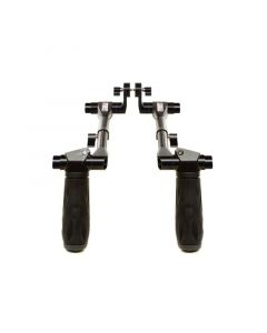 SHAPE Telescopic Black Handle Arri Rosette - HAND12SHADOW Handgriff