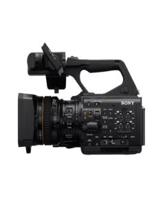 Sony PXW-Z300 zeigt Menüanzeige auf dem 3,5-Zoll-LCD während des Betriebs 