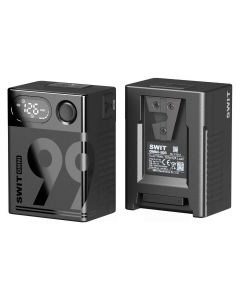 Swit Omni-99S 99Wh 150W-high-load Professional Mini Battery with USB Komplettansicht 360 Grad