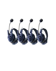 SYNCO 4 units Xtalk Master Headset Intercom - Dual Ear