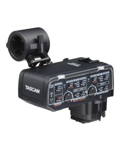 Tascam CA-XLR2d XLR-Mikrofonadapter Canon-Kit Zweikanal-Vorverstaerker