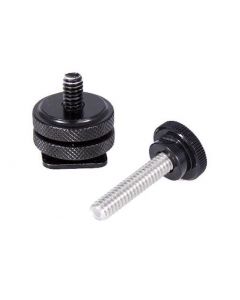 Teradek Hotshoe Mounting Hardware for Fanless Bolt, 1 3/4 in Thumb Screw Blitzschuh Adapter