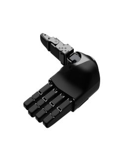 Unitree Dex5-1 Hand links mit fünf Fingern und präziser Fingerstruktur für Manipulationsaufgaben