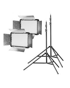 Walimex Pro LED 500 Versalight Bi Color Set2 günstig