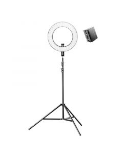 Walimex Pro LED Ringleuchte 380 Bi Color Set2 Akku Ringlicht