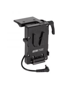 Wooden Camera Battery Slide Pro V-Mount (Sony FX9) D-Tap-Anschlüsse