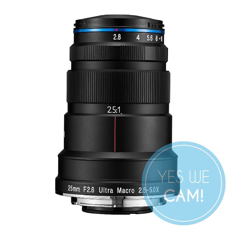 LAOWA 25mm f/2,8 Ultra Macro 2,5-5X für Sony E Objektiv