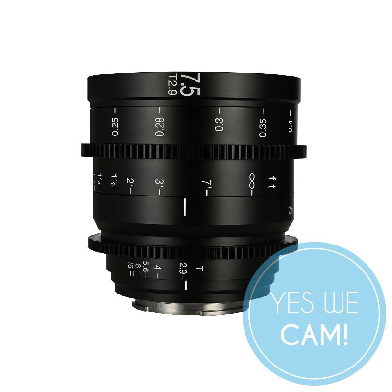 LAOWA 7,5mm T2.9 Zero-D S35 Cine - Sony E Objektiv