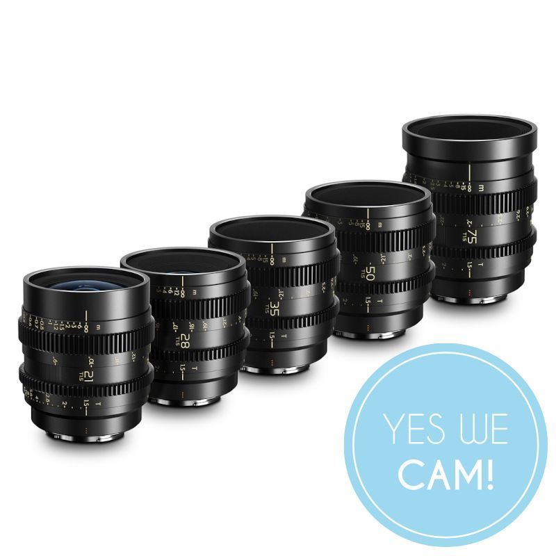 Thypoch Simera-C 5-Lens Kit E-Mount Weitwinkelobjektive